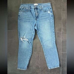 Madewell Perfect Vintage Distressed Jeans